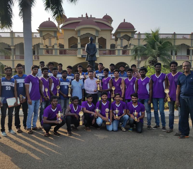 Jntuk A zone inter collegiate touranament winners