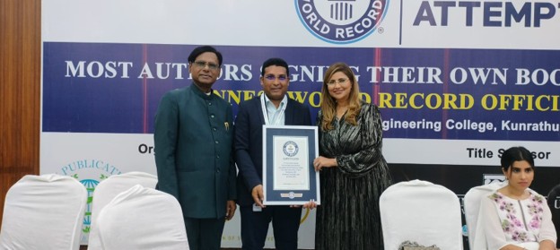 Dr. M.V.V. Bhanu Represents Excellence at Guinness World Record Event in Chennai